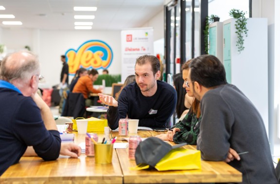 Informele bijeenkomst van betrokken ondernemers van De Boeg